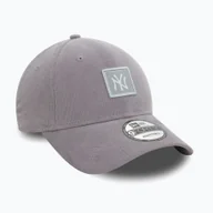 Czapki damskie - Czapka z daszkiem New Era Cord Patch 9FORTY New York Yankees grey WYSYŁKA W 24H 30 DNI NA ZWROT - miniaturka - grafika 1