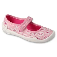 Buty dla dziewczynek - Befado obuwie dziecięce 114X547 różowe - miniaturka - grafika 1
