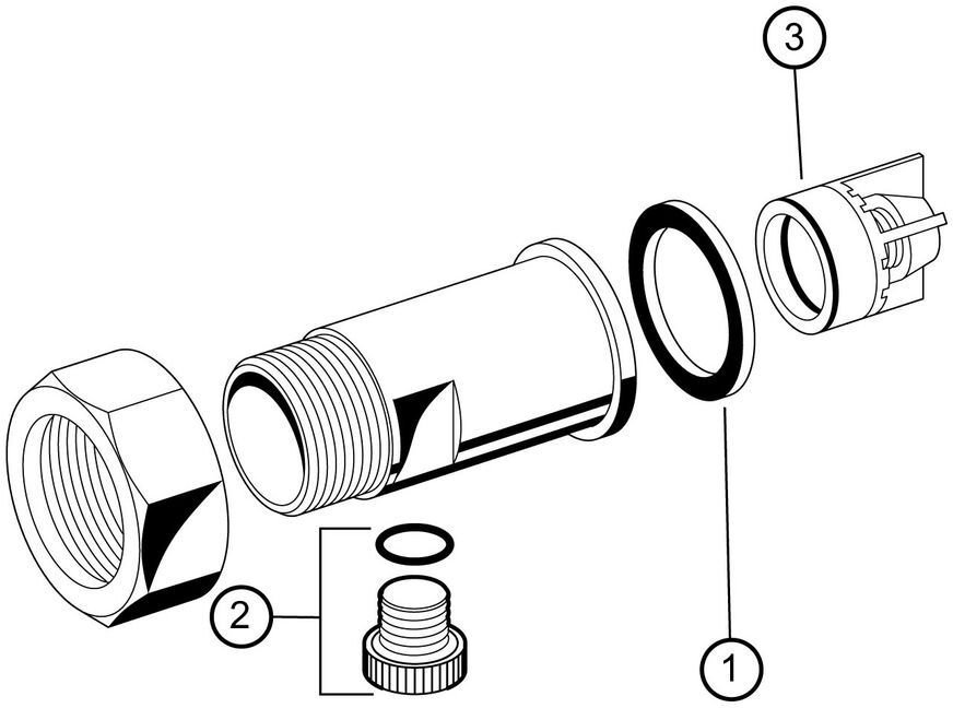 Honeywell Zawór zwrotny antyskażeniowy 1" RV277-1A RV277-1A