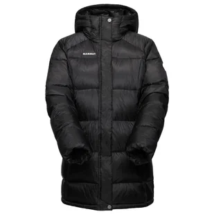 Płaszcz damski Mammut Glacier Glow IN Hooded Parka Women Rozmiar: S / Kolor: czarny - Kurtki i kamizelki sportowe damskie - miniaturka - grafika 1