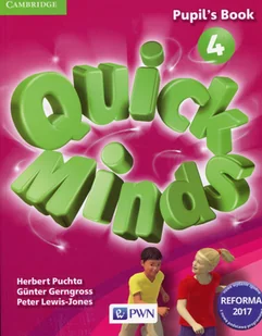 Wydawnictwo Szkolne PWN Quick Minds 4 Pupil's Book - Książki do nauki języka angielskiego - miniaturka - grafika 1