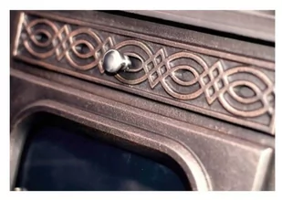 Piec koza żeliwny kominek kominkowy 6,7/9 kW (kolor: brąz) spełnia anty-smogowy EkoProjekt 04481619 - Piece wolnostojące - miniaturka - grafika 2