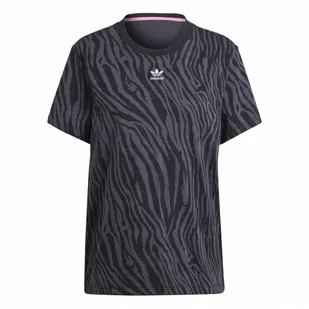 ADIDAS KOSZULKA AOP ANIMAL ZEBRA II5869 r XXS - Koszulki i topy damskie - miniaturka - grafika 1