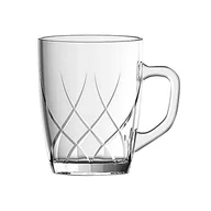 Kubki - Kubek szklany Corda 280 ml transparentny - miniaturka - grafika 1