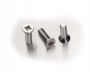 M2x20 ŚRUBA STOŻKOWA KRZYŻAK NIERDZEWNA A2 965(50) - Śruby i nakrętki - miniaturka - grafika 1