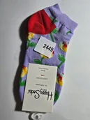 Skarpetki męskie - Kolorowe skarpety Happy Socks stopki unisex rozmiar 36-40 (2449) - miniaturka - grafika 1