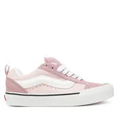 Trampki damskie - Tenisówki Vans Knu Skool VN000DAJBIY1 Różowy - miniaturka - grafika 1