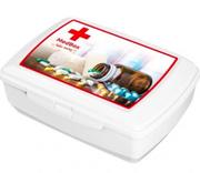 Akcesoria dla osób starszych i niepełnosprawnych - OK pojemnik na leki MED BOX 1,3 l - miniaturka - grafika 1
