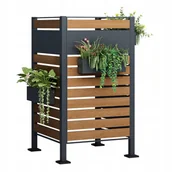 Kosze na śmieci - OSŁONA KOSZA NA ŚMIECI zabudowa śmietnika schowek - miniaturka - grafika 1