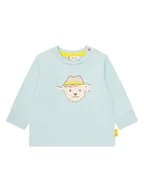 Bluzy i sweterki niemowlęce - Steiff Bluza w kolorze błękitnym - miniaturka - grafika 1