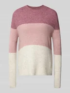 Swetry damskie - Sweter z dodatkiem bawełny - miniaturka - grafika 1