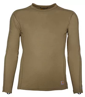 Koszulki męskie - Carhartt Męska Base Force Midweight Classic Crew Layer Top - grafika 1