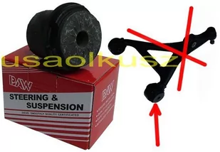 Tuleja wahacza przedniego dolnego TYLNA Lancia Thema AWD - Tuleje - miniaturka - grafika 1