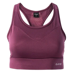 Damski Stanik sportowy HI-TEC LADY USLE M000212324 – Fioletowy - Biustonosze - miniaturka - grafika 1