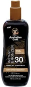 Balsamy i kremy do opalania - Australian Gold Ochrona przecwisłoneczna do ciała SPF 30 Spray Gel with Bronzer 100 ml - miniaturka - grafika 1