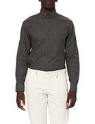Koszule męskie - Jedwabna koszula męska biznesowa – jednokolorowa koszula z kołnierzem B.D. Wysoki komfort noszenia – dopasowanie nowoczesne – długi rękaw – 100% bawełna - miniaturka - grafika 1