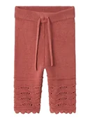 Spodenki dla niemowląt - Lil Atelier Spodnie w kolorze ciemnoczerwonym - miniaturka - grafika 1