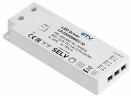 Akcesoria do oświetlenia - Zasilacz Led Slim Easy Click 12V/9W z miniAMP Gtv - miniaturka - grafika 1