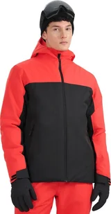 Kurtka narciarska męska 4F M0951 czerwono-czarna 4FWAW25TTJAM0951 90S XL - Kurtki narciarskie - miniaturka - grafika 1