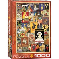Puzzle - Eurographics Puzzle 1000 Vintage Posters 6000-0769 - - miniaturka - grafika 1