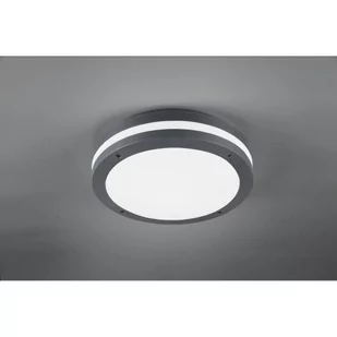 Trio Piave 676960142 plafon zewnętrzny lampa sufitowa IP54 1x12W LED 3000K antracyt - Lampy ogrodowe - miniaturka - grafika 1