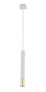 Sigma Sopel Grand lampa wisząca 1-punktowa biała/złota 33386 - Lampy sufitowe - miniaturka - grafika 1