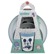 Zestawy naczyń dla dzieci - Zestaw obiadowy antypoślizgowy MYSZKA MICKEY MIKI - miniaturka - grafika 1