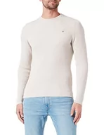 Swetry męskie - Gant Sweter męski, Zielony (Storm Green), M - miniaturka - grafika 1