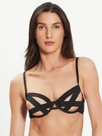 Biustonosze - Bluebella Biustonosz z fiszbiną Emilia 40246-BK Czarny - miniaturka - grafika 1