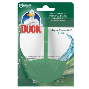 Barwiąca wodę zawieszka do toalet Duck Aqua Green 4w1 - Środki do WC Barwiąca wodę zawieszka do toalet Duck Aqua Green 4w1 - Środki do WC - miniaturka - grafika 1
