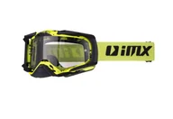 Gogle i okulary motocyklowe - Gogle IMX Dust Graphic Flo Yellow/Black Matt + 2 szyby (jasna i ciemna) w zestawie - miniaturka - grafika 1