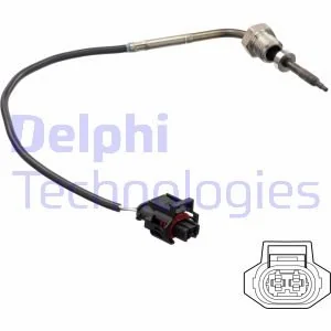 czujnik, temperatura spalin Delphi TS30148 - Czujniki - miniaturka - grafika 1