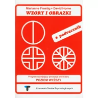 Podręczniki dla szkół wyższych - Pracownia Testów Psychologicznych PTP Wzory i obrazki podręcznik program rozwijający percepcję wzrokową poziom wyższy - Frostig Marianne, David Horne - miniaturka - grafika 1