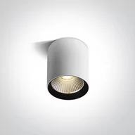 Lampy sufitowe - Orof 67516A/W/W biała oprawa sufitowa COB LED 15W 230V 3000K IP65 dark light nieściemnialny zasilacz LED w zestawie OneLight - miniaturka - grafika 1