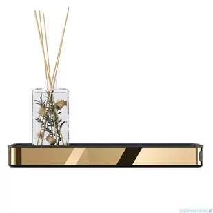 Tiger Cooper Półka łazienkowa 28cm złoty 800561 - Wieszaki łazienkowe - miniaturka - grafika 3