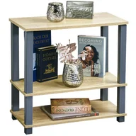 Regały - Regał na książki i dekoracje 3 półki 60x29,5x58,5 cm - miniaturka - grafika 1