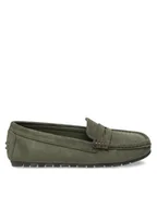 Mokasyny damskie - Jenny Fairy Mokasyny WYL123-4 Zielony - miniaturka - grafika 1