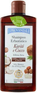 Taukmedžio sviesto šampūnas sausiems, lūžinėjantiems ir blankiems plaukams I Provenzali Karite&Cocco, 250 ml - Szampony do włosów - miniaturka - grafika 1
