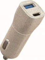 Ładowarki samochodowe - Ładowarka Triton BIOnd Ładowarka samochodowa dwa porty USB-C i USB-A 38W PD Eco-friendly recykling - miniaturka - grafika 1