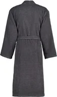 Szlafroki damskie - Cawo Szlafrok męski Kimono Pure Bazalt - miniaturka - grafika 1