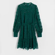 Sukienki - Reserved - Koronkowa sukienka mini - Turkusowy - miniaturka - grafika 1