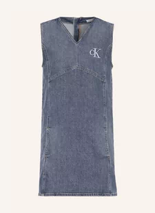 Calvin Klein Sukienka Jeansowa blau - Sukienki - miniaturka - grafika 1