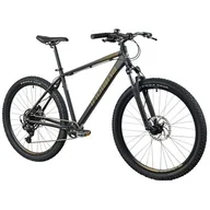 Rowery - Rower górski MTB INDIANA X-Pulser 3.7 M17 27.5 cala męski Czarno-brązowy - miniaturka - grafika 1