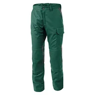 Spodnie męskie - Kubler 2L463421-6597-28 spodnie bawełna Vita + rozmiar 28 w kolorze zielonym/antracytowym - miniaturka - grafika 1