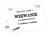 Kartki okolicznościowe i zaproszenia - Zaproszenia z kopertą na 18-tke Wezwanie - 6 szt. - miniaturka - grafika 1