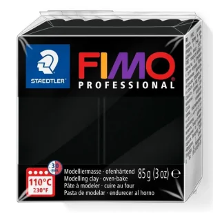 Masa termoutwardzalna Fimo 85g czarny - Staedtler - Masy plastyczne - miniaturka - grafika 1