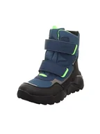 Śniegowce damskie - Superfit Rocket Gore-Tex śniegowce z ciepłą podszewką, niebieskie/jasnozielone 8030, szerokość 40 EU, Niebieski, jasnozielony 8030, 40 EU szeroki - miniaturka - grafika 1