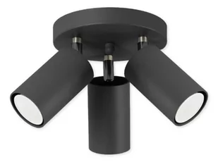 Lampex Plafon Rolos 3A czarny lampex_655/3A CZA - Lampy sufitowe - miniaturka - grafika 1