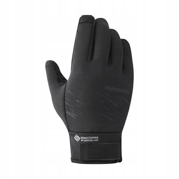 Rękawiczki Shimano OCIEPLANE WINDSTOPPER r.XL czarne