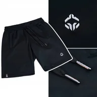 Kimona, stroje i obuwie - SPODENKI DRESOWE MĘSKIE GROUND GAME MINIMAL 2.0 WHITE LOGO r. L - miniaturka - grafika 1